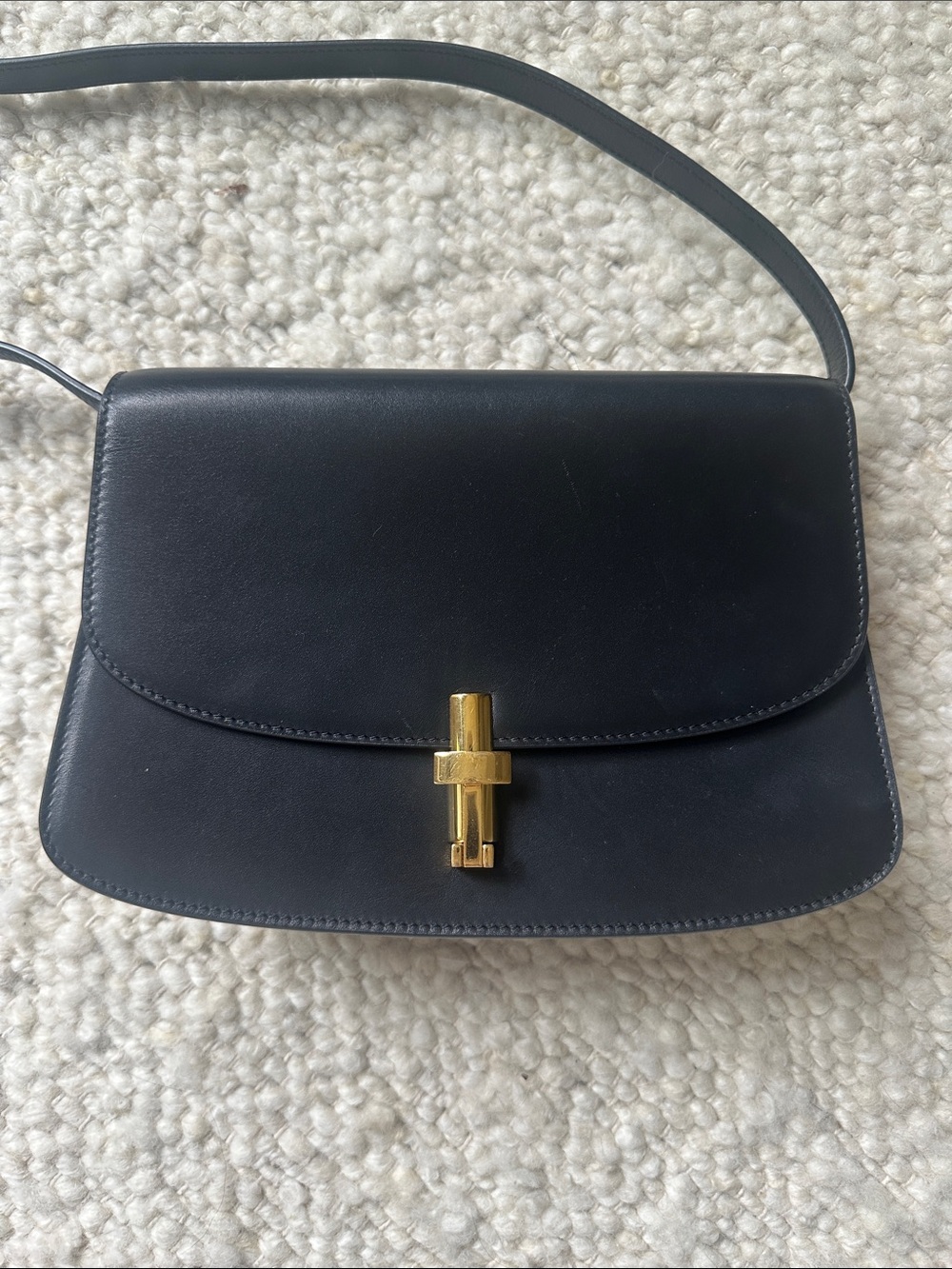 The row Sofia black shoulder bag 8.75
